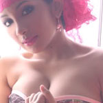 Filipina-Latina Model Dianne de Leon in Pink
