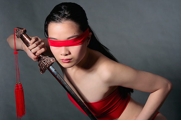Filipina Cosplayer Jerry Polence as Jue from The Animatrix